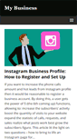 Mobile Screenshot of mybusiness.org