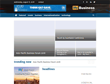 Tablet Screenshot of mybusiness.com